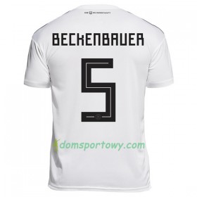 Koszulka Niemcy Beckenbauer 5 Domowe Koszulki Piłkarskie Mistrzostwa Świata 2018